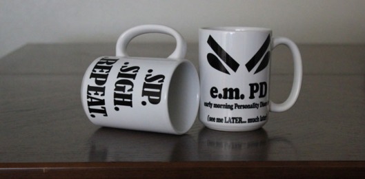 e.m.PD mugs