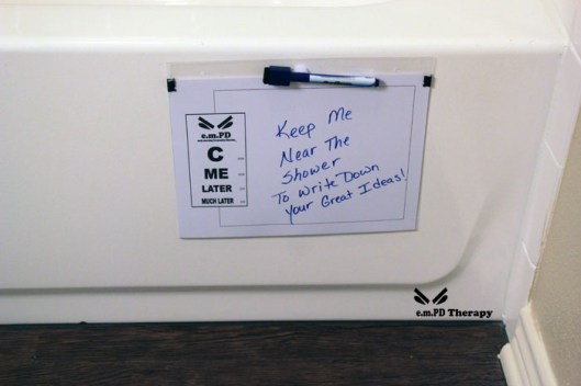 e.m.PD Dry Erase Board