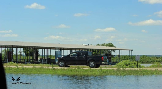 Water view on a beautiful day